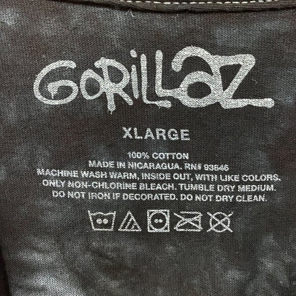 Gorillaz Band Portrait Graphic Design T-Shirt XL - Picture 4 of 4